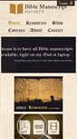 Mobile Screenshot of biblemanuscriptsociety.com